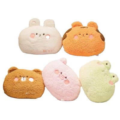 China z125 35cm Plush Toy Kawaii Pig Teddy Bear Rabbit Frog Tiger Stuffed Animal Cartoon Pillow Stuffed Pillow Soft Back Sofa Cushion For Girls Kids for sale