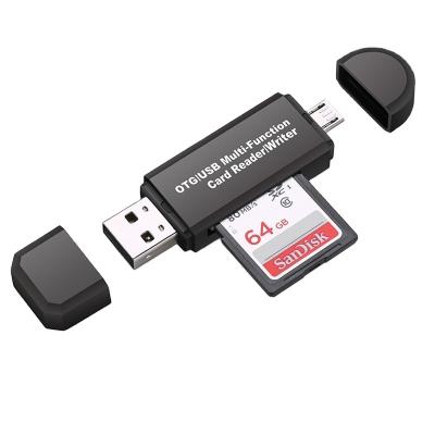 China Universal Card Reader USB 3.0 Multi-Card Reader Type-c All in One for Apple OTG Card Reader Mobile Phone Smart Chip for sale