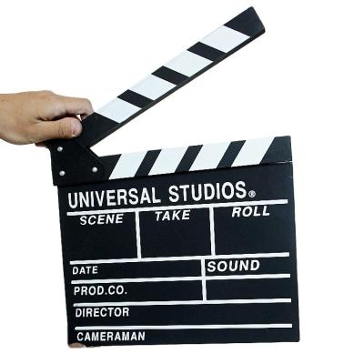 China Clamshell Shooting Director Movie Board TV Film Director Movie Disc Board Filming Shooting Scene Record Board for sale