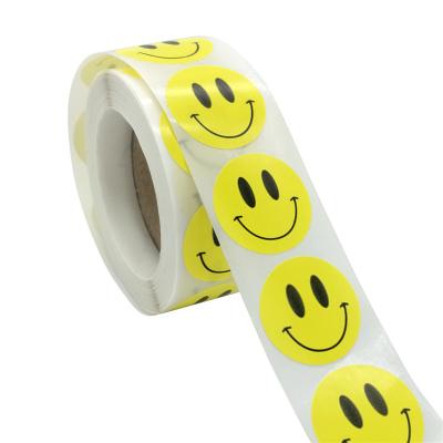 China Sealing Sticker Manufacturers Wholesale Sad Smiley Rolled Stickers For Teachers Kids Cartoon Stickers Special Decorative Stickers for sale