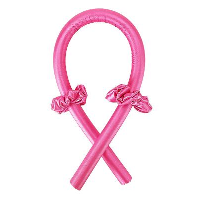 China Wholesale Lazy Ring Sleeping Headband Heatless Hair Curler Women's Hair Curler Foam Sponge Hair Curler for sale