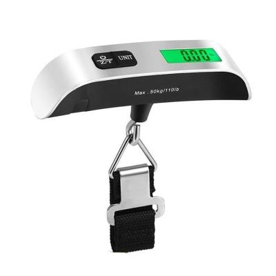 China LCD Digital Display Weighing Scale 50KG Hook Green Mini Luggage Scale Portable Parcel 54*43*33cm (100pcs) for sale