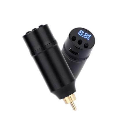 China Direct Sales High Quality Disposable Tattoo Rechargeable Battery LED Display Professional Wireless Tattoo Power Supply for sale