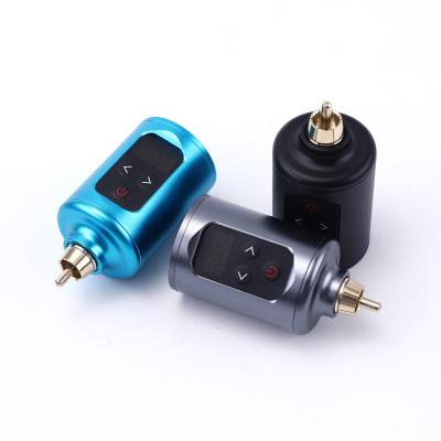 China Wholesale Disposable Rechargeable Wireless Tattoo Battery LED Display High Quality Wireless Tattoo Power Supply for sale