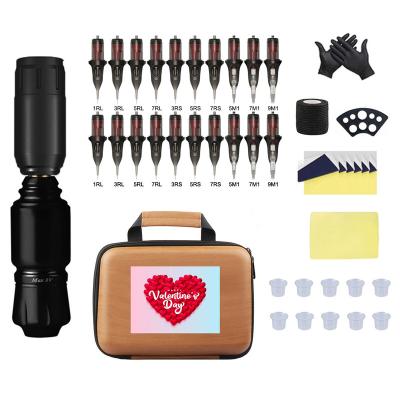 China Professional Tattoo Friendly Pen Machine Special Design Hot Sale Full Set Starter Kit For Tattoo Workers for sale