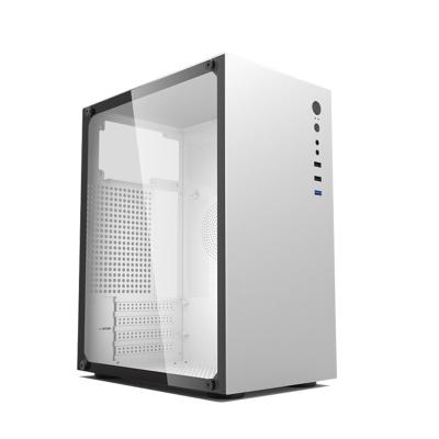 China Micro ATX Gaming Case Computer Gaming Case PC Case Cabinet Computer Chassis Desktop Cases For Gamer for sale