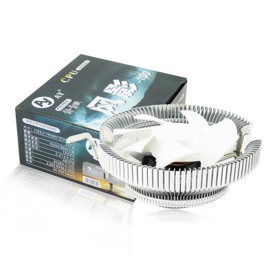 China Quiet Computer Case CPU Cooler RGB 120mm PWM 4 Pin PC Radiator For Intel LGA 2011 1150 1151 1155 AMD AM3 CPU Fans for sale