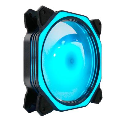 China Computer Case PC Cooler RGB Fan 120mm Fan Adjust IR Argb AURA SYNC Cooler RGB Mute Computer PC Case Cooling Fans for sale