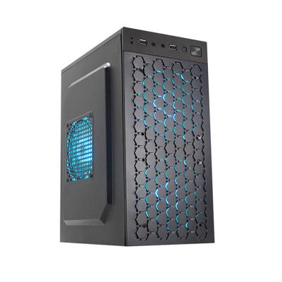 China OEM High Quality Desktop ATX With Power Supply Fan Cooler Master LED Gaming CPU Cabinet Plastic Computer Case for sale