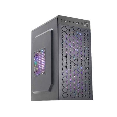 China Small Computer Case M-ATX /ITX Gaming PC Gaming Case Mini Computer Case Desktop PU Desktop Computer Case for sale