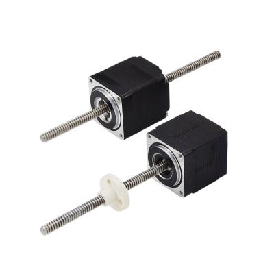 Cina 28 LHS Serie 115N Forza 2 Fase Nema11 Nessun captive & External Nut Hybrid lineare Stepper Motors Lineare Acuatori in vendita