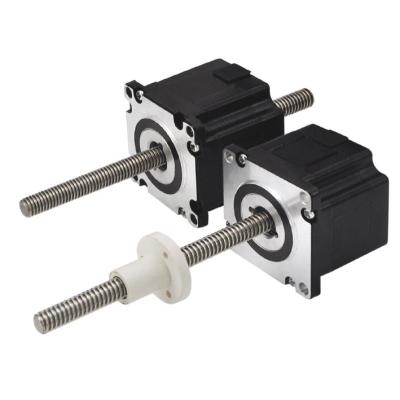 China 1000N Kraft 2-Phase Nema 23 6 Draht-Schrittmotor nicht-gefangene Hybrid-Linear-Akuatoren zu verkaufen