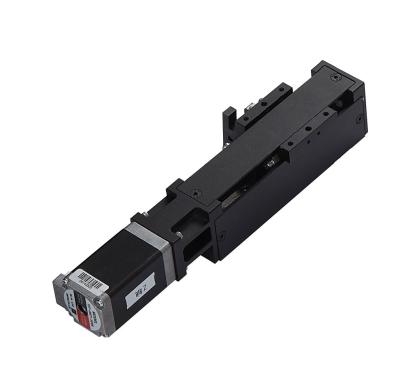 China 24 V gelijkstroom elektrische cilinder met 28 mm stapmotor en 30 mm slag trapezium schroef Te koop