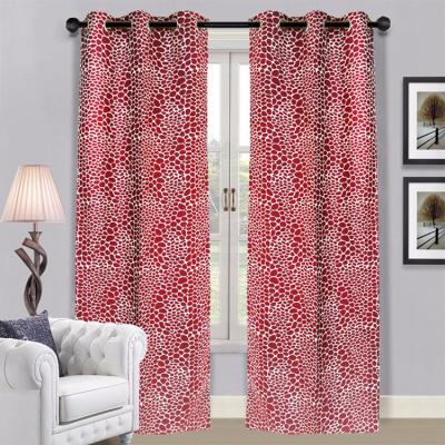 China Wholesale Blackout 2017 Colorful Stock Fancy Cheap Window Curtains for sale