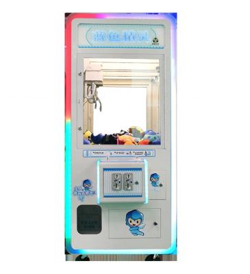 China Blue Metal Sight Elf Claw Crane Game Machine Claw Gift Machine Toys Claw Crane Machine For Sale Auto Adjust Coin Operated Handle China Factory for sale