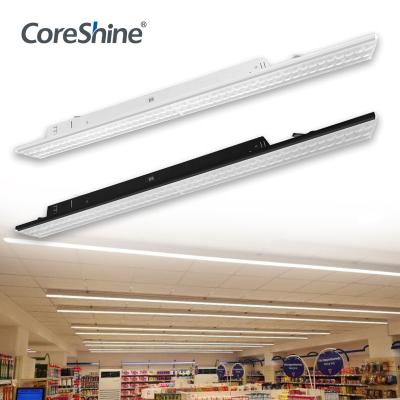 China Supermarket Quick Installation Cost Effective Pendant Led Commercial Linear Light For Retail Store for sale