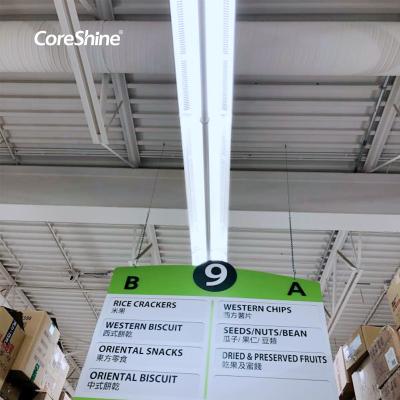 China 160lm/w Supermarket Linear Supermarket Indirect Lighting With Up And Down Light for sale