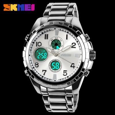 China SKMEI Full Calendar Brand New Men's Dual Time Waterproof Indicator Display Watch Manufacturers Wholesale 1021 for sale