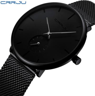 China New CRRJU 2150 Waterproof Men's Watches Hot Selling Personality Casual Watches Fashion Popular Men's Students for sale