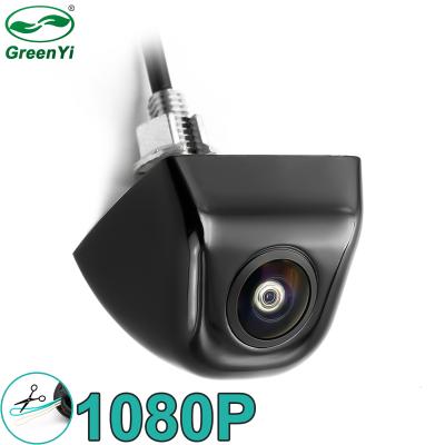 China GreenYi AHD 1920x1080P Waterproof Car Camera 170 Degree Fish Lens Starlight Night Vision HD Vehicle Rear View Camera for sale