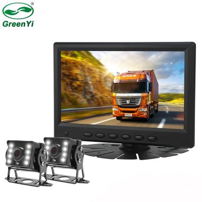 China 1280*960P GreenYi 7 Inch AHD Monitor IPS 1080P Rear View Camera Truck Ultra Thin High Definition Vehicle For Car Bus for sale