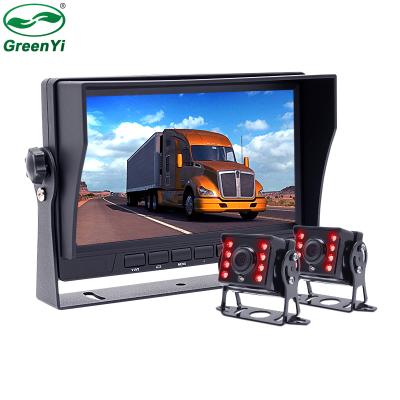 China GreenYi 7 Inch AHD 1080P IR Rear View Camera Truck High Definition Vehicle IPS Monitor Waterproof Sunshade For Car Bus for sale