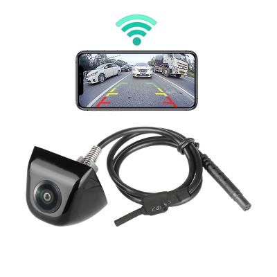 China Parking Line HD 720P 170 Degree Universal Fisheye 5G WiFi Car DVR Recorder Wireless Rear View Reverse Camera for iPhone and Android Phone à venda