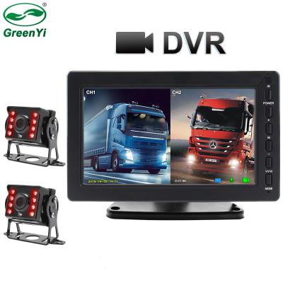 Китай GreenYi 8 Inch 1920*1080P Recording DVR AHD IR Car Rear View Camera Truck Waterproof Vehicle IPS Monitor Support SD Card Auto Monitor продается