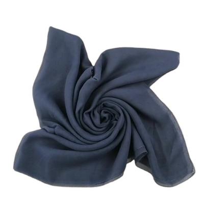 China Shrink-Resistant Super Spun Polyester Scarf Voile Fabric For Lady Scarf And Shawl for sale