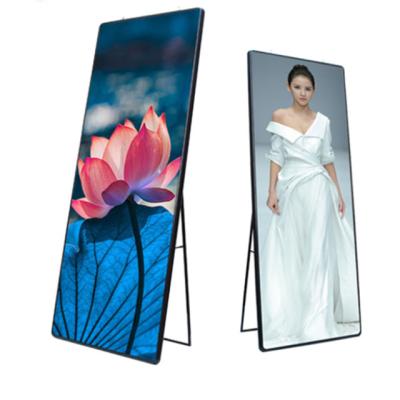 China P2.5 Digital Mirror Smart Indoor P3 p4 Indoor HD Indoor Led Display Advertising LED Poster Screen for sale