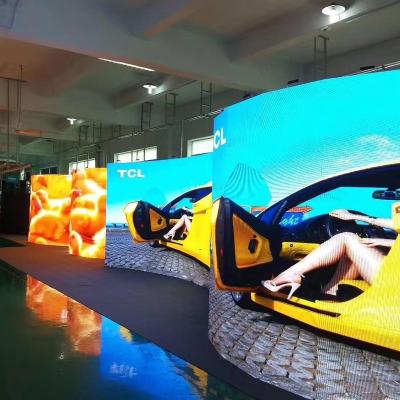 China P1.8 P2 P2.5 P3 P4 Indoor Custom Indoor Flexible Led Display Panel Flexible Led Screen Soft Led Module for sale