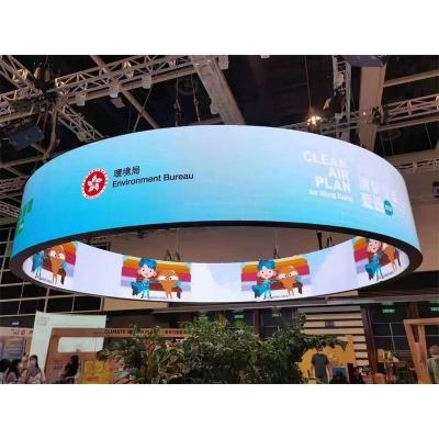 China KDS indoor p2.5 soft indoor P3 led module flexible led display screen for sale