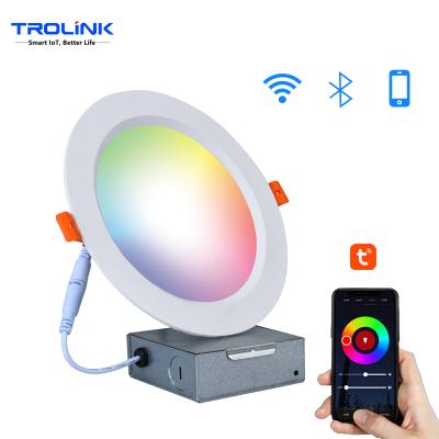 China Factory Wholesale Chinese Modern Downlight RGB Smart Home Smart Downlight for sale