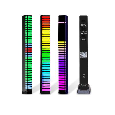 China Eclectic Hot Selling Concert Party Atmosphere Light Car 3D Music Control USB Conversion RGB Decorative Light Gathering for sale