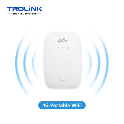 China 4g QC MSM8916 LTE CPE WiFi Router 2G 3G 4G 150Mbps With 2100mAh Battery Sim Card Portable Router for sale