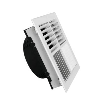 China Air Conditioning System China Factory Plastic Grilles And Swivel Diffusers Outlet With Optional Adapter In HVAC System for sale