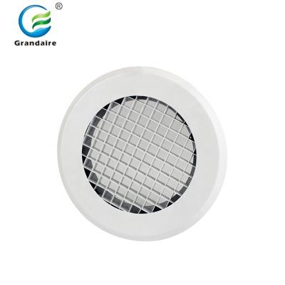 China Modern Round Egg Crate Ventilation Round HVAC Eggcrate Eggcrate Ceiling Circular Aluminum Grilles For HVAC for sale