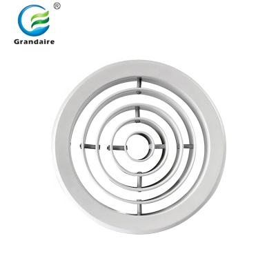 China Modern Circular Aluminum Multi Round Ring Jet Air Diffuser For HVAC for sale