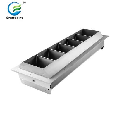 China Aluminum Air Port Or Railway Station Drum Air Canopy Spray Diffuser For HVAC for sale