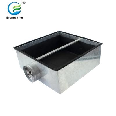 China Easy Transition From Installation HVAC Galvanized Steel Plenum Box for sale