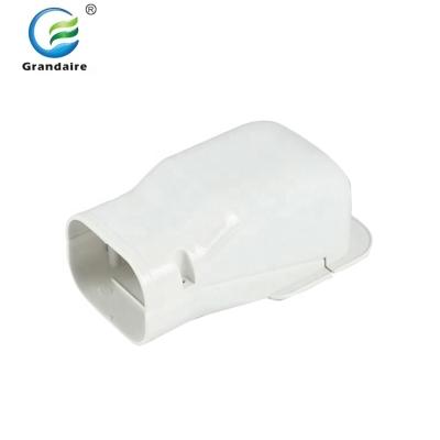 China Easy Installation HVAC Ventilation System Air Conditioner Plastic Wall Cover Accessory for sale