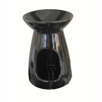 China Wholesale Europe Oriental Style Restaurant Color Glazed Ceramic Aromatherapy Oil Candle Burner for sale