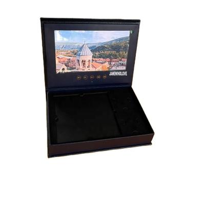 China Agriculture Paper Opens Box 10.1inch Video Display Box 10.1inch Full Screen LCD Display Gift Box Brochure IPS Promotional Advertising Viewing for sale