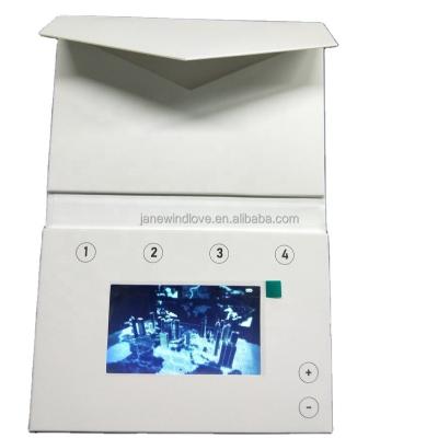 China Europe Media Player Screen LCD Video Greeting Card for sale