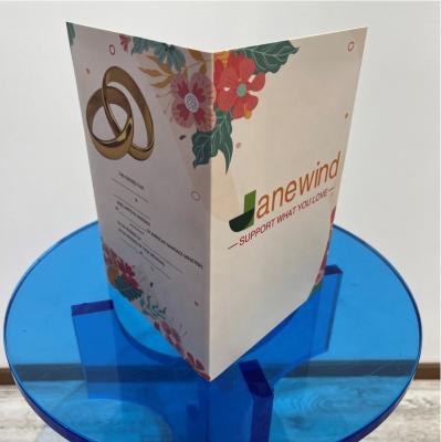 China Europe 10sec A5 RECORDABLEb Custom Talking Music Greeting Card Music Sound Voice Personalized Jewelry Music Boxes for sale