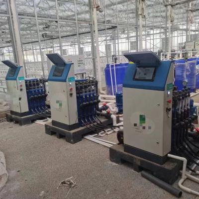 China 304SS Greenhouse Intelligent Control System Wasserdüngungsmaschine 60er Jahre zu verkaufen