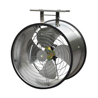 China Ventilador de circulación de aire de flujo axial del sistema de enfriamiento de invernadero OEM ODM 304SS 60pa en venta