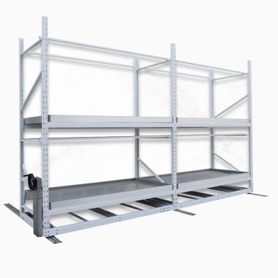 中国 Movable Multi Tier Seedbeds Greenhouse Rolling Tables For Maximize Yield 販売のため