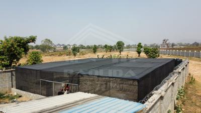 China Rectangle Light Deprivation Greenhouse with Shading System and High Grade Steel Frame for sale