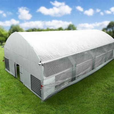 China Herb Growth Greenhouse Blackout Systems With Blackout Curtain for sale